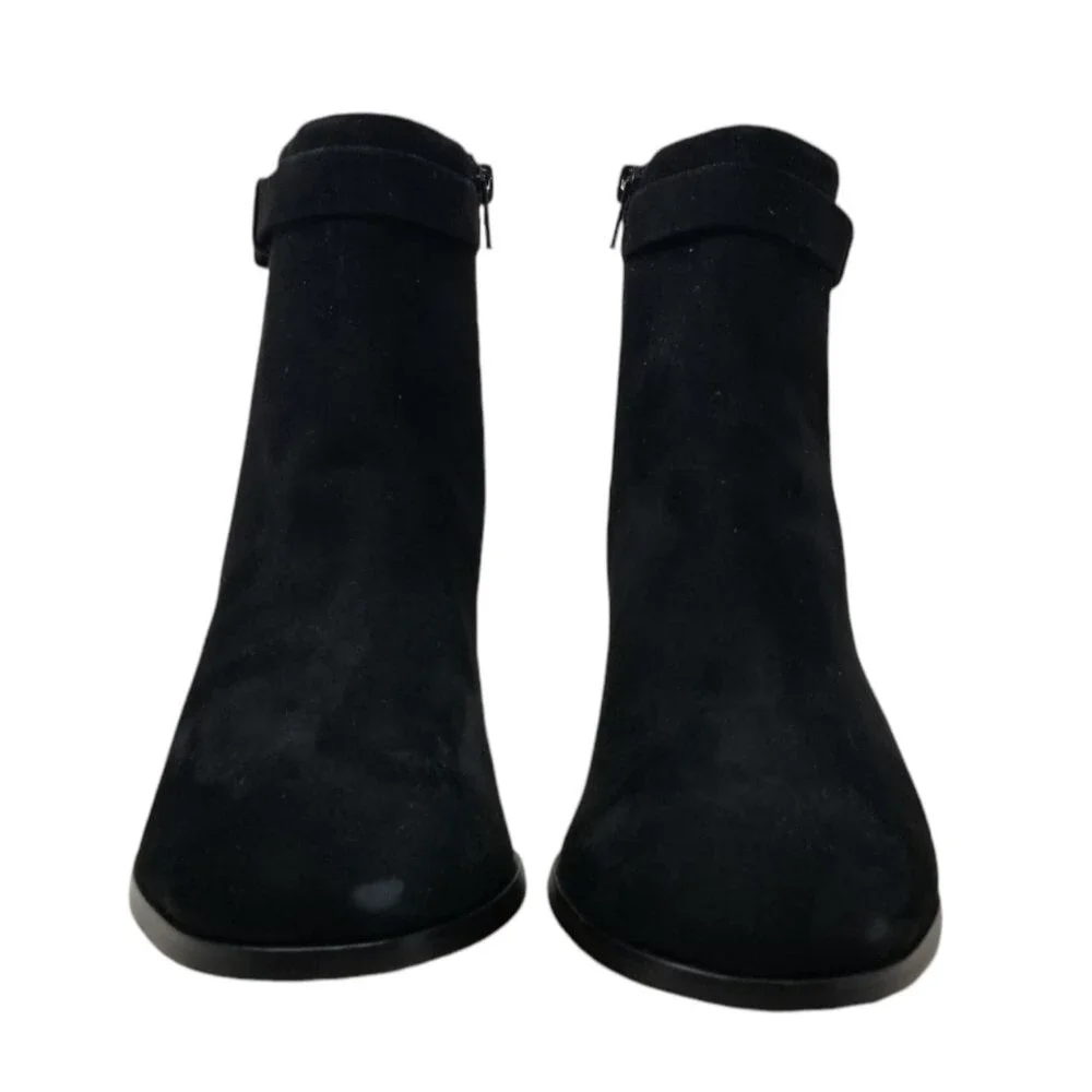 Kate Spade Black Madelaine Leather Boots